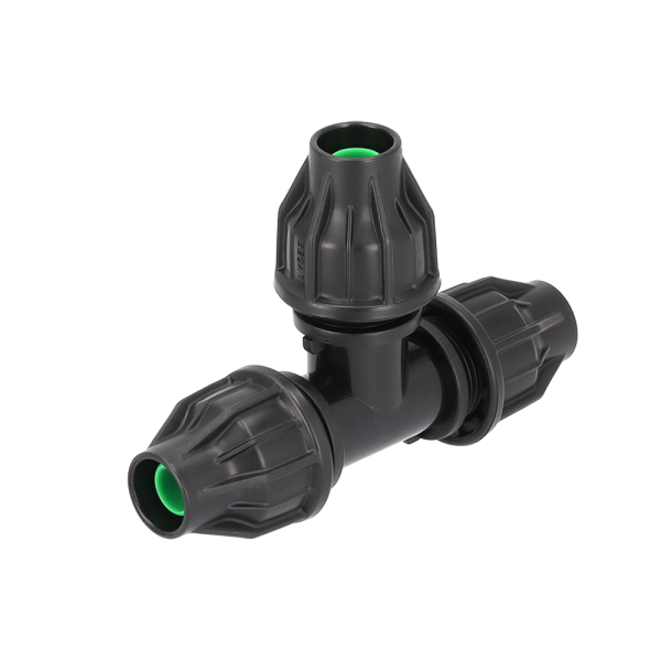 PP Fitting Lock-T-Stück Lock x Lock x Lock