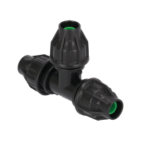 PP Fitting Lock-T-Stück Lock x Lock x Lock