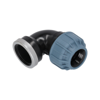 PP Fitting Winkel 90° Klemm x Innengewinde (IG) mit...
