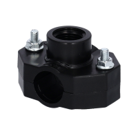 PP Anbohrschelle für PE-Rohr 32 mm x 3/4" Innengewinde (IG) 2 Schrauben