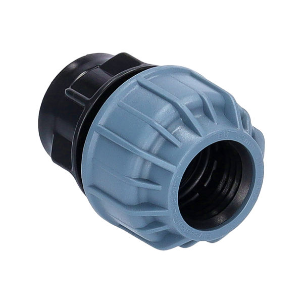 PP Fitting Klemmkupplung Klemm x Innengewinde (IG) 32 mm x 3/4" PN10