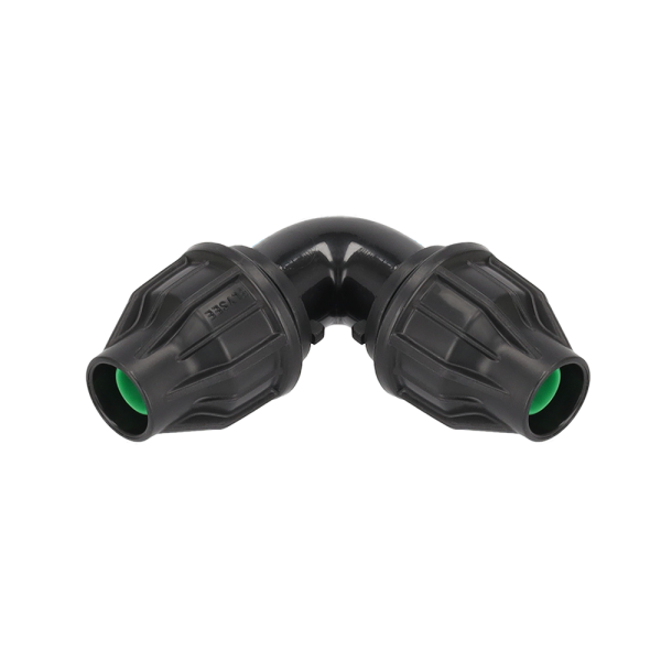 PP/PE Fitting Lock 90° Winkel Lock x Lock 16 x 16 mm