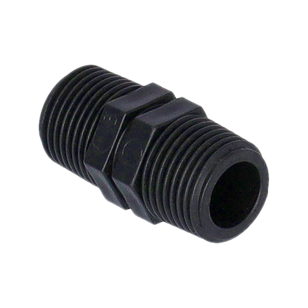 PP Doppelnippel AG x AG 1/2" x 1/2"