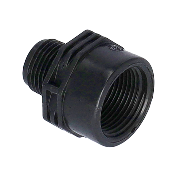 PP Reduziermuffennippel IG x AG 1/2" x 1"