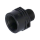 PP Reduziermuffennippel IG x AG 1/2" x 1"