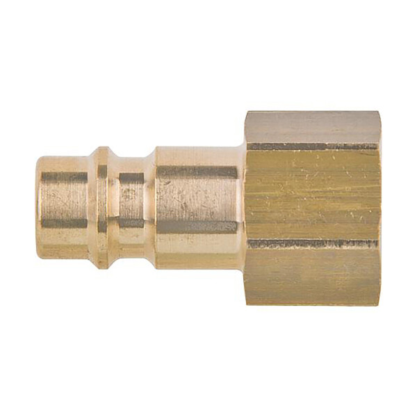 Messing Stecknippel Druckluft x IG 1/2"