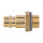 Messing Stecknippel Druckluft x AG mit Flachdichtung 1/2"