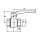 Kugelhahn Messing voller Durchgang mit Hebel IG x IG 1" x 1"