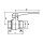 Kugelhahn Messing voller Durchgang mit Hebel IG x AG 1" x 1"