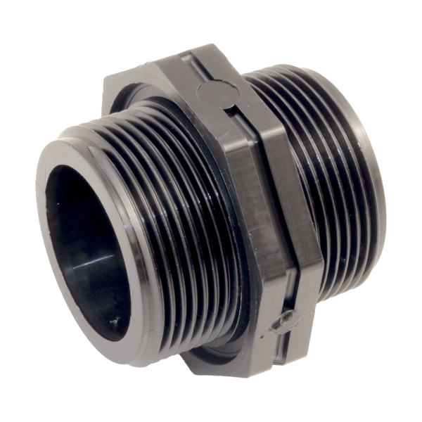 Doppelnippel mit O-Ring für Magnetventile AG x AG 1 1/2" x 1 1/2"