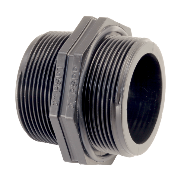 Doppelnippel mit O-Ring für Magnetventile AG x AG 2" x 2"