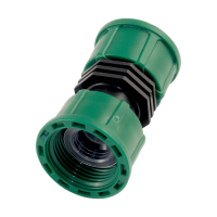 PVC - Kupplung mit O-Ring IG x IG 1" x 1"