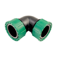 PVC- 90° Winkelkupplung mit O-Ring IG x IG 2" x 2"
