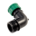 PVC- 90° Winkelkupplung mit O-Ring IG x AG 1 1/2" x 1 1/2"