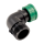 PVC- 90° Winkelkupplung mit O-Ring IG x AG 2" x 2"