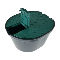 Ventilbox oval mit Metallkugelhahn 3/4"...