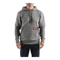 Leichter Kapuzenpullover grau L