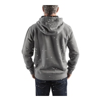 Leichter Kapuzenpullover grau L