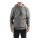 Leichter Kapuzenpullover grau L