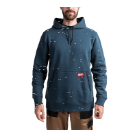 Leichter Kaupuzenpullover - blau / M