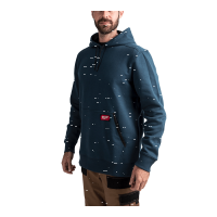Leichter Kaupuzenpullover - blau / M