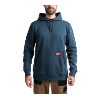 Leichter Kaupuzenpullover - blau / XL