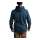 Leichter Kaupuzenpullover - blau / XL