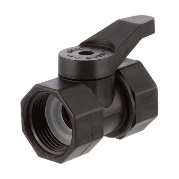 Mini Kugelhahn PP PN4 SFF 3/4" IG x 3/4" IG