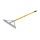 Gartenbau-Harke - Planierrechen aus Aluminium 600 mm x 1700 mm