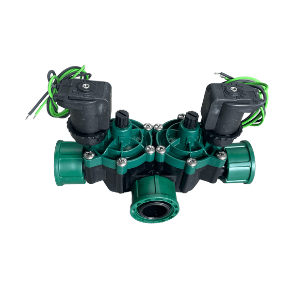Magnetventil mit intigriertem Ventilverteiler VDN - 4 Wege Magnetventil 24 VAC