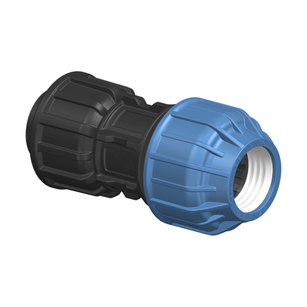 Ventilverteiler Swivel Kupplung Klemm x Innengewinde (IG) mit Überwurfmutter 32 mm x 1"