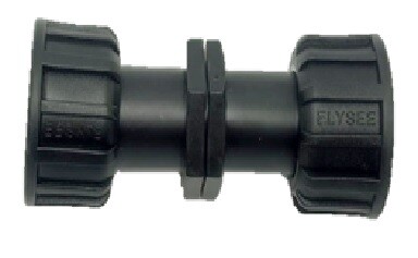 Ventilverteiler - Swivel mit Flachdichtung Kupplung 2 x IG ÜWM / 1"