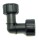 Ventilverteiler - Swivel mit Flachdichtung Winkel 90° 2 x IG ÜWM / 1"