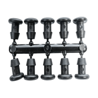 Mikroleitung 4/6 Verteilerkomponenten Stopfen für...