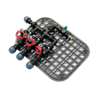 Ventilbox vormontiert Standard 3 Zonen mit Hunter PGV...
