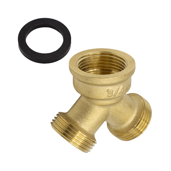 Verteilerstück / Y - Stück / Y - Verteiler 3/4"