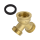 Verteilerstück / Y - Stück / Y - Verteiler 3/4"