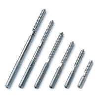 Stockschraube - Doppelgewinde TX verzinkt