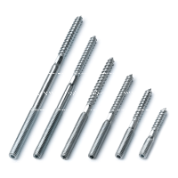 Stockschraube - Doppelgewinde TX verzinkt M8 x 70 mm