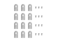 Roborock RockMow Ersatzklingen Stahl Longlife, 12 Klingen